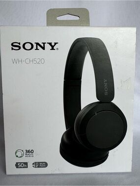 Sony Wireless Over-Ear Headphones - Black